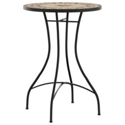 Walplus Mosaic Bistro Table Terracotta And White50X70 Cm Ceramic - thumbnail 4