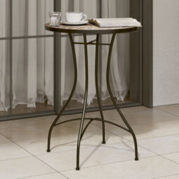 Walplus Mosaic Bistro Table Terracotta And White50X70 Cm Ceramic - thumbnail 1