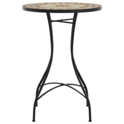 Walplus Mosaic Bistro Table Terracotta And White50X70 Cm Ceramic - thumbnail 5