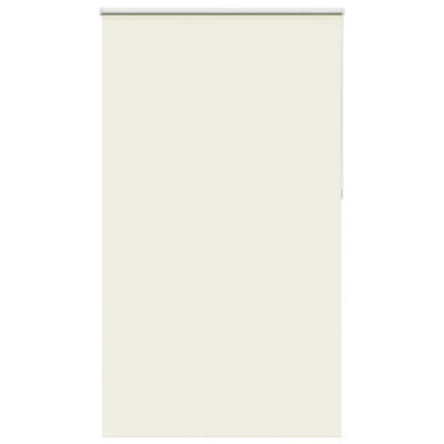 Berkfield Durable Roller Blind Blackout Off White 140X230 Cm Fabric Width 136.6 Cm Polyester - image 1
