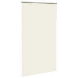 Berkfield Durable Roller Blind Blackout Off White 140X230 Cm Fabric Width 136.6 Cm Polyester - thumbnail 3