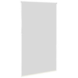 Berkfield Durable Roller Blind Blackout Off White 140X230 Cm Fabric Width 136.6 Cm Polyester - thumbnail 4