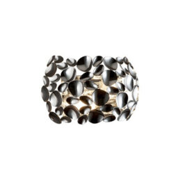 Luminosa Lighting Luminosa Narisa 2 Light Wall Lamp Chrome, E14 - Uk Stock - thumbnail 2
