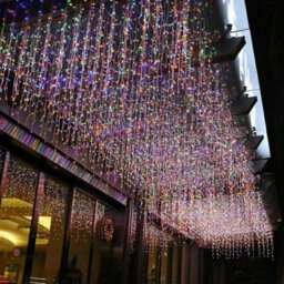 HSD 200 Led Multicolour Icicle Lights (3.9M) - Battery Fairy Lights For Christmas, Weddings, And Home Decor - thumbnail 3