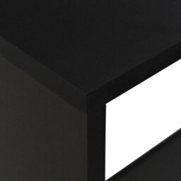 Berkfield Durable Bar Table With 2 Table Tops Black 130X40X120 Cm - thumbnail 9