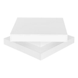 Abrihome White Square High Gloss Coffee Table With Rotating Top, Tea Table With 16-Color Led Light, 70X70X36 Cm - thumbnail 8