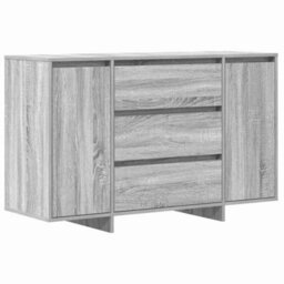Berkfield Sideboard Grey Sonoma 120X41X75 Cm Engineered Wood - thumbnail 2