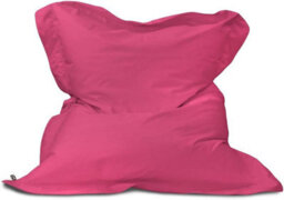 rucomfy Beanbags Rucomfy Indoor Or Outdoor Adults Water Resistant Giant Squarbie - Pink Beanbag Lounger - thumbnail 2