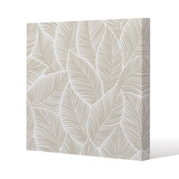 Andrew Lee Beige Leaves (Canvas Print) / 101 X 101 X 4Cm - thumbnail 1