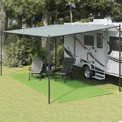Berkfield Tent Carpet Light Green 250X600 Cm Hdpe - image 1