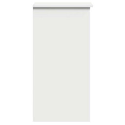 Berkfield Desk With Shelves White 84X40X78 Cm Engineered Wood - thumbnail 6