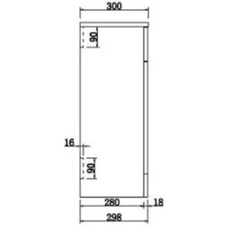 Aveli Black Toilet & Basin Vanity Unit Combination 1150mm - thumbnail 9