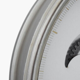 Pacific Lifestyle White And Silver Metal Working Cog Wall Clock - thumbnail 5