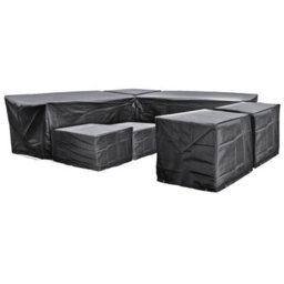 Cozy Bay Ezbreathe Malta 9 Seat Furniture Set Cover In Black - thumbnail 1