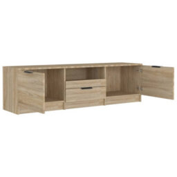 Vidaxl Tv Cabinet Sonoma Oak 140X35X40 Cm Engineered Wood - thumbnail 5