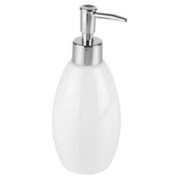 Urbn-Living Black - Ridder Shiny Ceramic Bathroom - Soap Dispenser - thumbnail 6