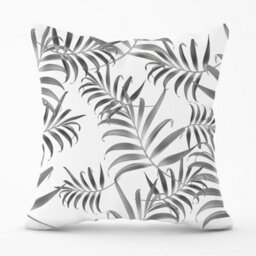 Warren Reed Designer Hawaiian Style Palm Leaves Cushions 45Cm X 45Cm - thumbnail 1