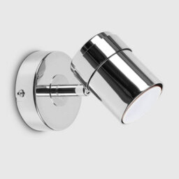Valuelights Rosie Modern Polished Chrome Single Wall Spotlight Fitting - thumbnail 4