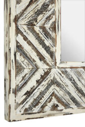 Orsina Lombok Natural Wood Frame Wall Mirror - thumbnail 3