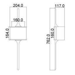 Luminosa Lighting Elstead Mona 2 Light Bathroom Wall Light Pewter Ip44, G9 - thumbnail 4