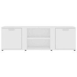 Berkfield Classic Tv Cabinet White 120X34X37 Cm Engineered Wood - thumbnail 7