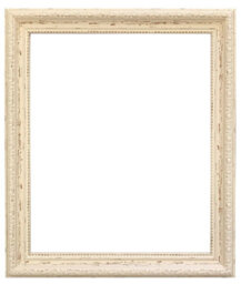Frames By Post Shabby Chic Distressed Cream Photo Frame 50 X 23 Cm