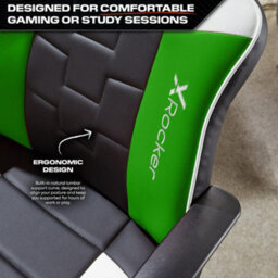 X Rocker Saturn Ergonomic Pc Office Gaming Chair - Green - thumbnail 4
