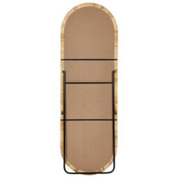 Beliani Standing Mirror Montot 150 Cm Rattan Natural - thumbnail 5