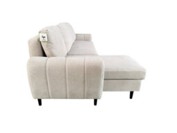 DS Living Sienna 3 Seater Right Hand Facing Storage Sofa Bed In Grey, Silver Or Beige