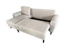 DS Living Sienna 3 Seater Right Hand Facing Storage Sofa Bed In Grey, Silver Or Beige - thumbnail 2