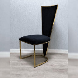 Home Luxe Interiors Set Of 2 Vienna Grey & Silver Dining Chairs - thumbnail 3
