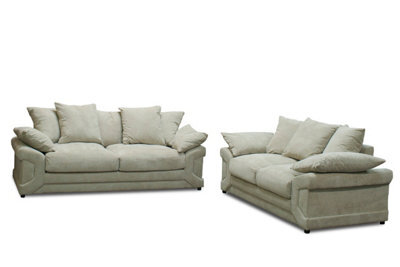 Rio Fernando 3+2 Seater Sofa Set Beige