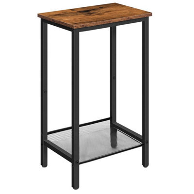 Narrow Side Table Telephone Bedside Coffee Nightstand Stand - image 1