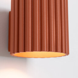 Luminosa Lighting Luminosa Aura Up & Down Wall Lamp Red Ochre 1X G9 - thumbnail 4