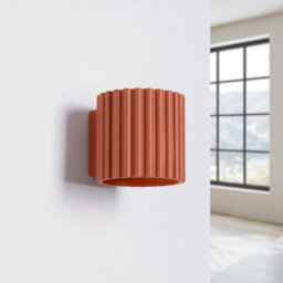 Luminosa Lighting Luminosa Aura Up & Down Wall Lamp Red Ochre 1X G9 - thumbnail 2