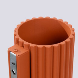 Luminosa Lighting Luminosa Aura Up & Down Wall Lamp Red Ochre 1X G9 - thumbnail 6