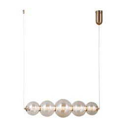 Luminosa Lighting Luminosa Butero Bar Pendant Ceiling Light Gold 3000K Warm White