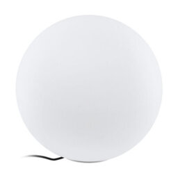 Ip65 Waterproof Outdoor Garden Ball Light With 40W E27 Bulb - 500mm White Globe - thumbnail 1