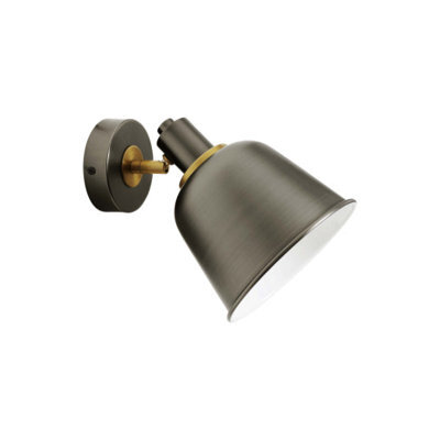 Pagazzi Lighting Pagazzi Erik Industrial Gunmetal Wall Light - image 1