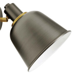 Pagazzi Lighting Pagazzi Erik Industrial Gunmetal Wall Light - thumbnail 4