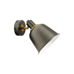 Pagazzi Lighting Pagazzi Erik Industrial Gunmetal Wall Light - thumbnail 1