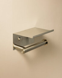 Cosmic Paper Holder With Cover Matt Stainless Steel Architect Sp - thumbnail 2