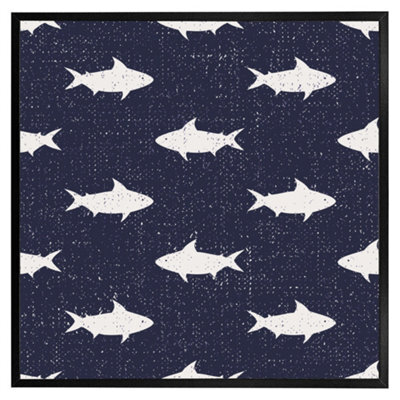 "Andrew Lee Fish (Picutre Frame) / 12X12"" / Black" - image 1