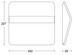 Steinel Xsolar Lh-N Anthracite Solar Outdoor House Number Twilight Sensor Dusk To Dawn Incl. Adhesive House Numbers - thumbnail 4