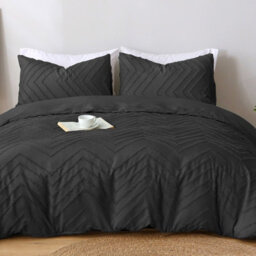 Lazzaro Tufted Double Duvet Set Ultrasoft Durable Duvet Cover Double For All Seasons With Zipper Closure - thumbnail 3