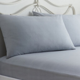 Dreams & Drapes Kristen Grey Soft Touch 28Cm Fitted Bed Sheet Set - thumbnail 1