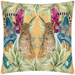 Wylder Tropics Kali Leopards Tropical Polyester Filled Outdoor Cushion - thumbnail 4