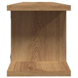 Berkfield Wall Shelves 2 Pcs Artisan Oak 75X18X20 Cm Engineered Wood - thumbnail 6