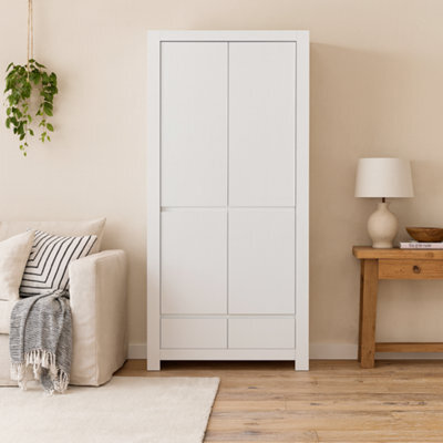 Wyld Haus Vienna 2-Door Wardrobe In Alpine White - image 1