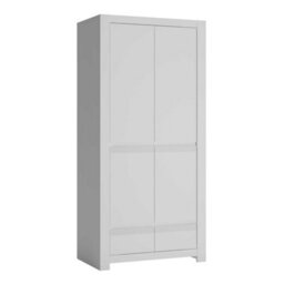 Wyld Haus Vienna 2-Door Wardrobe In Alpine White - thumbnail 3